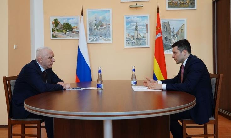 Полпред Александр Гуцан посетил Калининградскую область