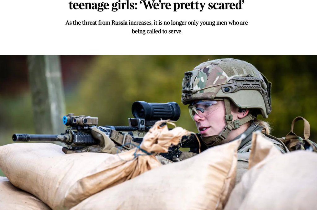 Дания «равенства»: девушек — в окопы, а иллюзии — на свалку